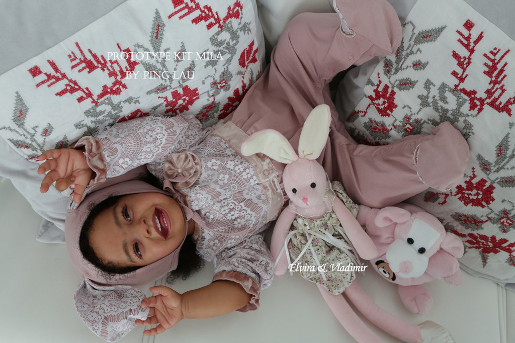Mila Our Happy Reborn Vinyl Toddler Doll Kit by Ping Lau