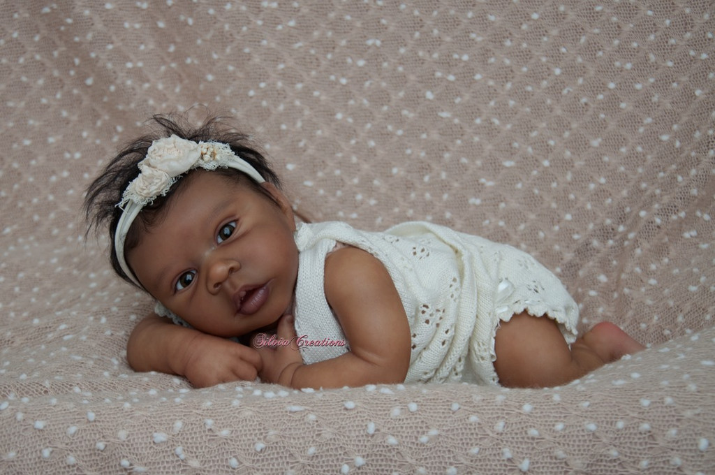 Nailah Reborn Vinyl Doll Kit by Jorja Pigott