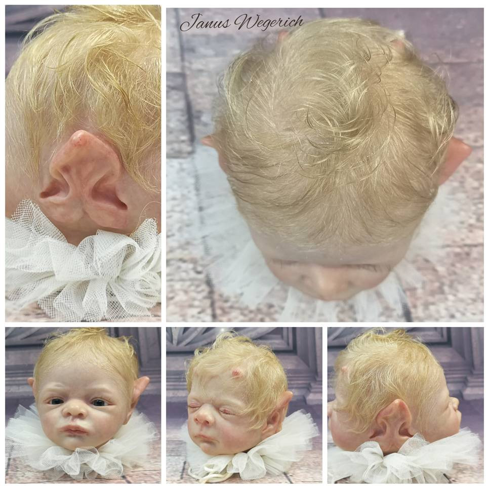 Janus Reborn Vinyl Doll Kit by Karola Wegerich