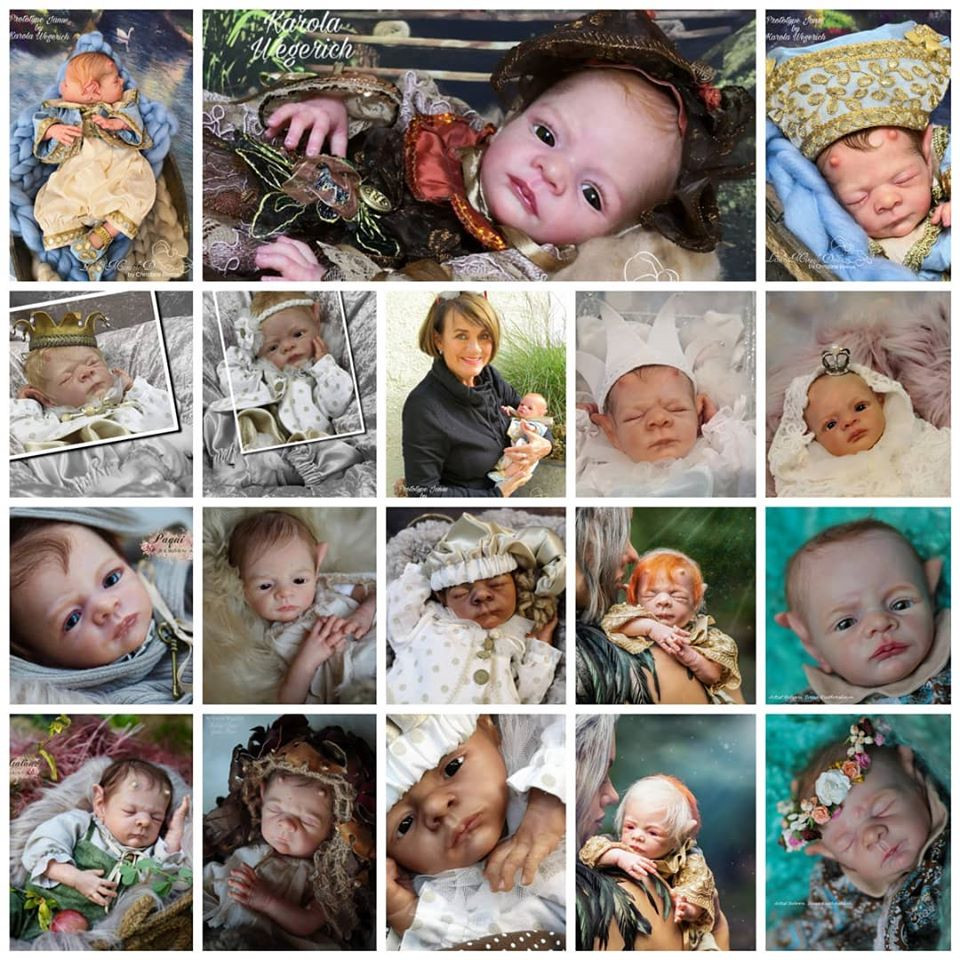Janus Reborn Vinyl Doll Kit by Karola Wegerich