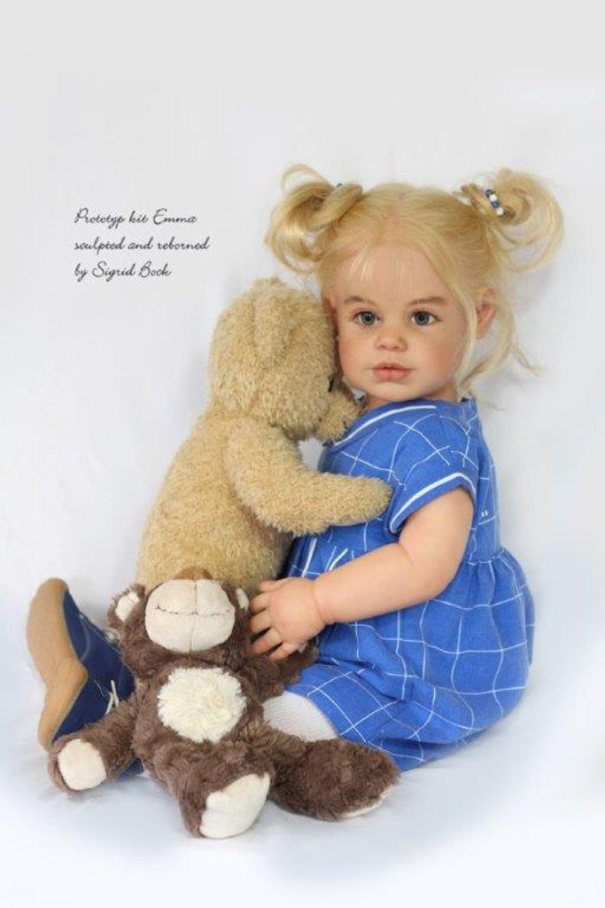 Emma Reborn Vinyl Doll Kit by Sigrid Bock