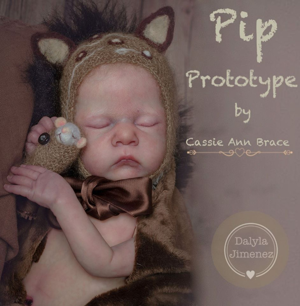 Pip Reborn Vinyl Doll Kit by Cassie Brace