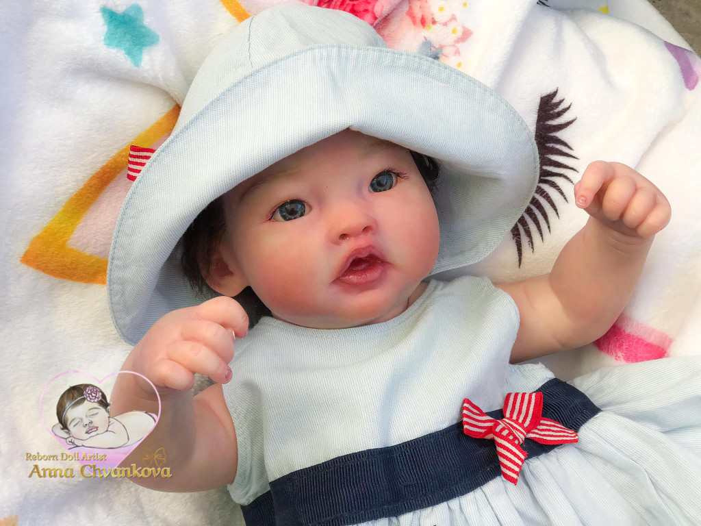 【リボーンドール】 Ping Ping Ping Ping Reborn Vinyl Doll Kit by Ping Lau