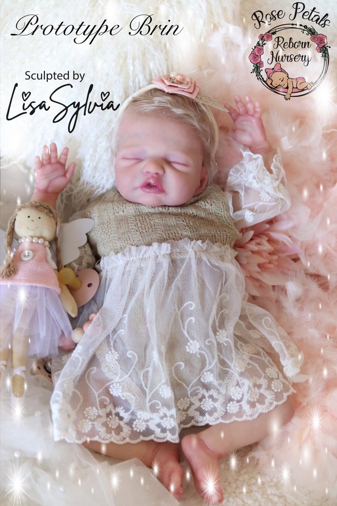Brin Reborn Vinyl Doll Kit by Lisa Sylvia