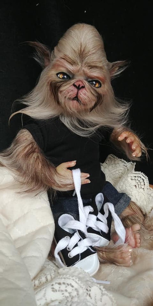 Ozzy Reborn Vinyl Doll Kit by Nadezda Dolotova