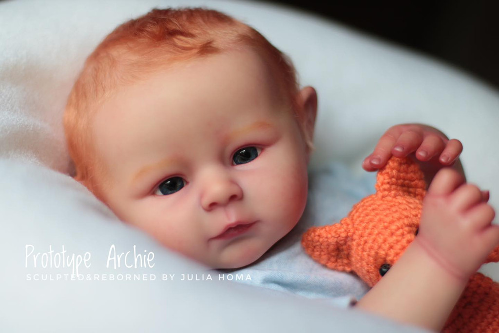 archie Reborn Vinyl Doll Kit by Julia Homa