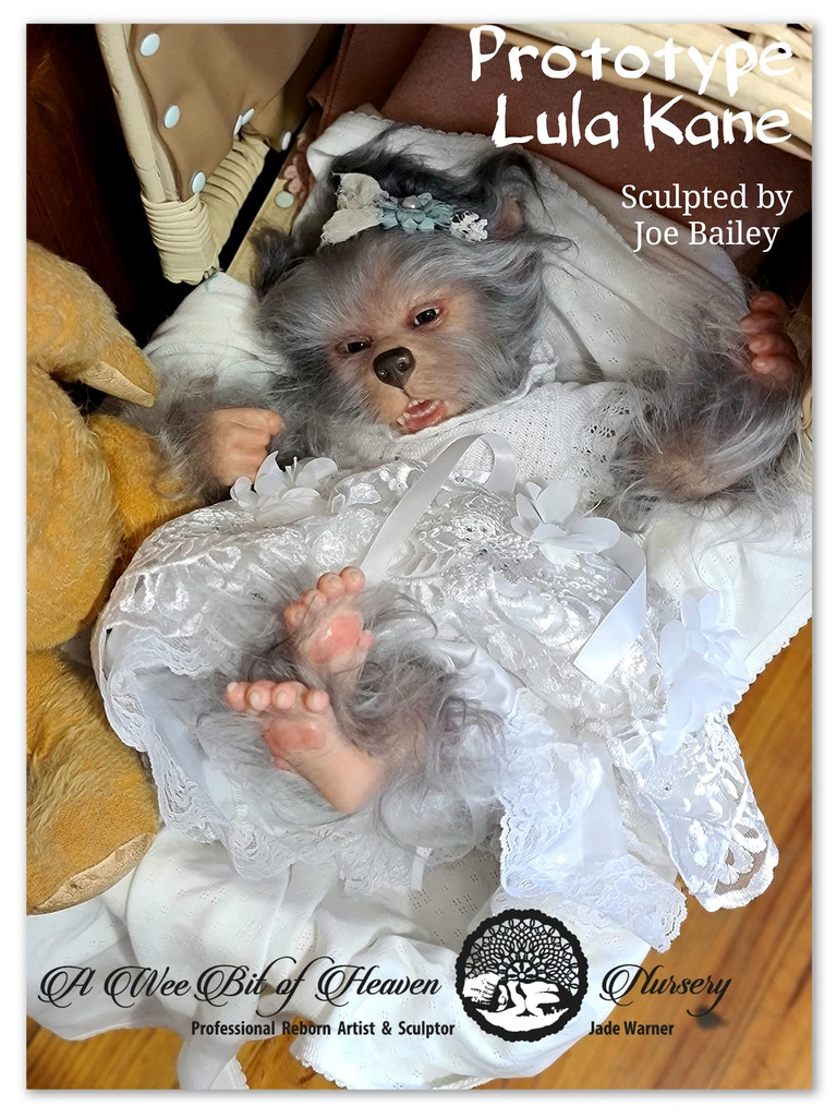Lula Kane The Hybrid Reborn Vinyl Doll by Joe Bailey 18
