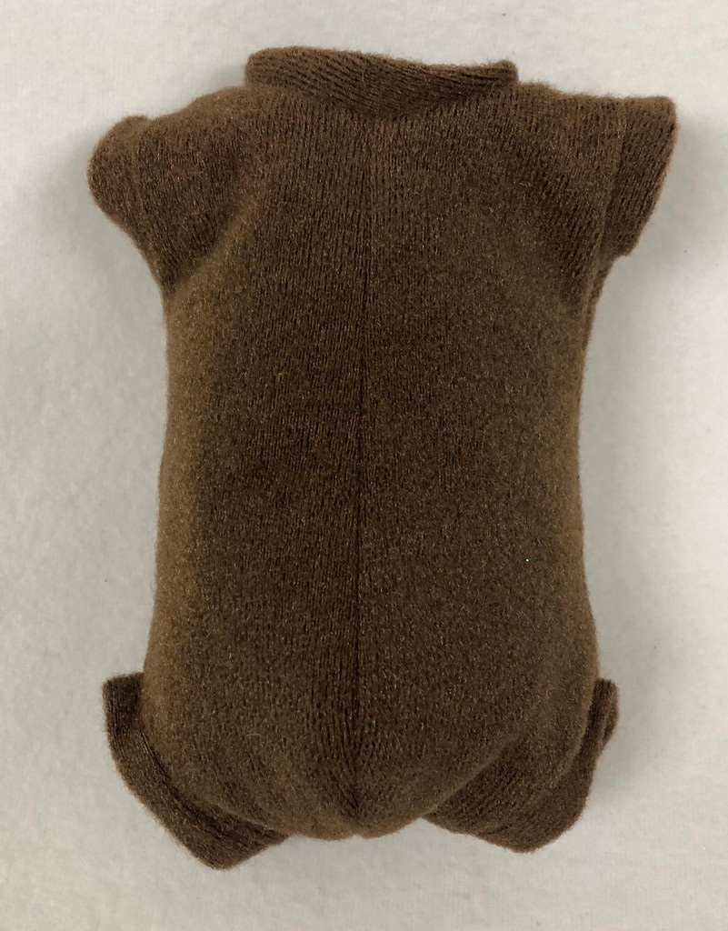 German Doe Suede Body for 22-24" Dolls  Full Unjointed Arms Full Unjointed Front Legs #1250GE