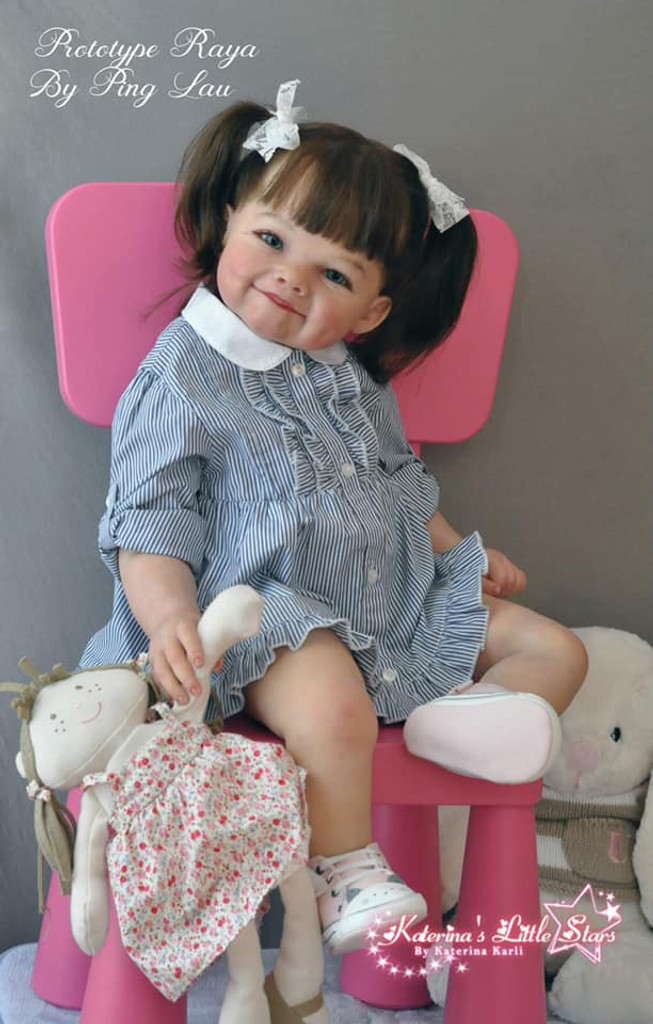 リボーンドール　Raya by Ping Lau Raya Toddler Doll Kit by Ping Lau