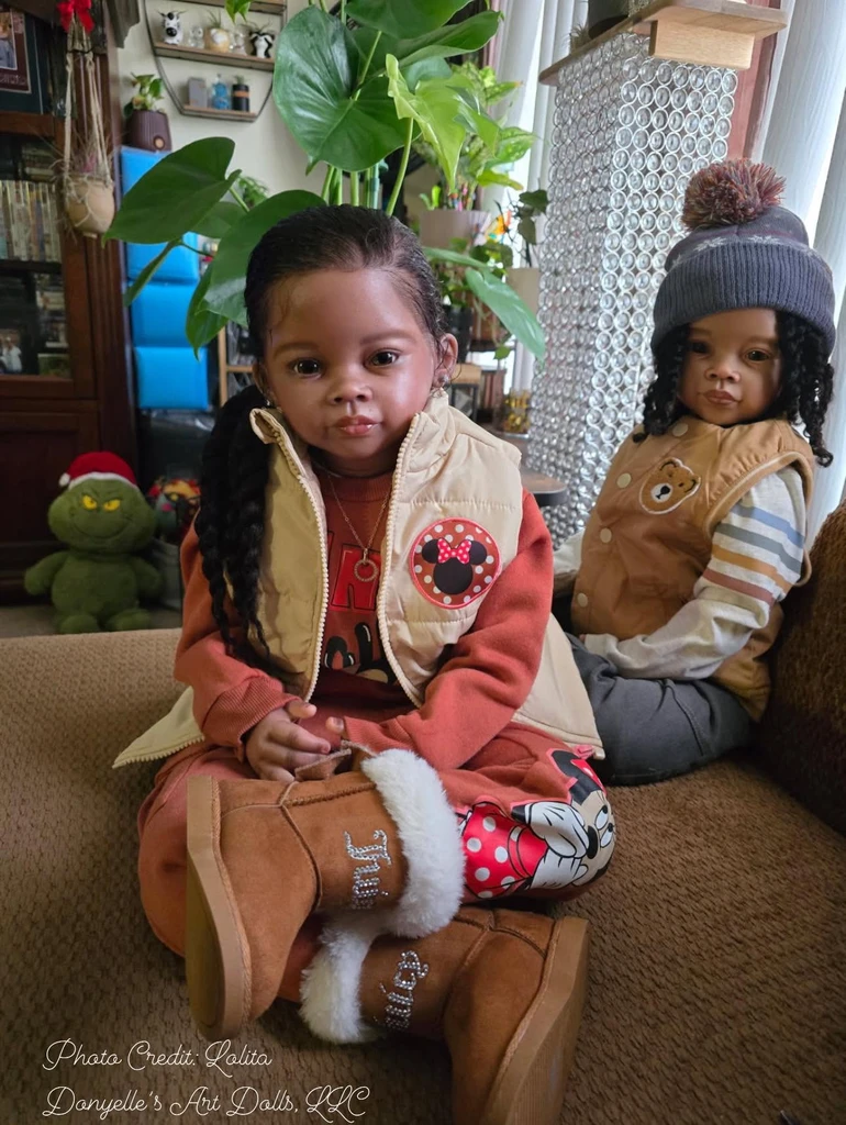 Leonie  Reborn Vinyl Toddler Doll Kit by Ping Lau 32"