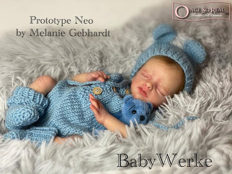 Neo Reborn Vinyl Doll Kit by Melanie Gebhardt 14