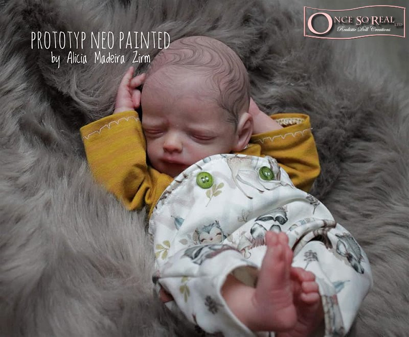 Neo Reborn Vinyl Doll Kit by Melanie Gebhardt 14