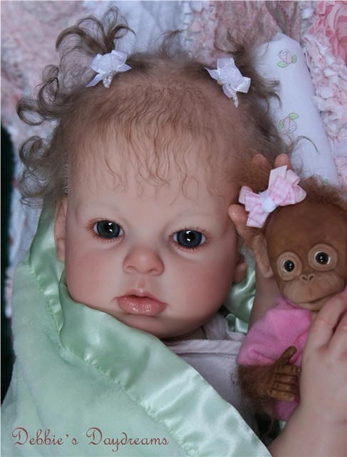 Arianna Awake Toddler by Reva Schick - Reborn Doll Kit