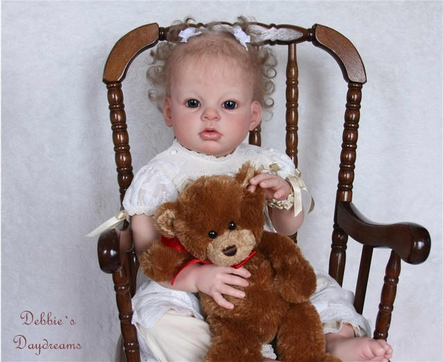 Arianna Awake Toddler by Reva Schick - Reborn Doll Kit
