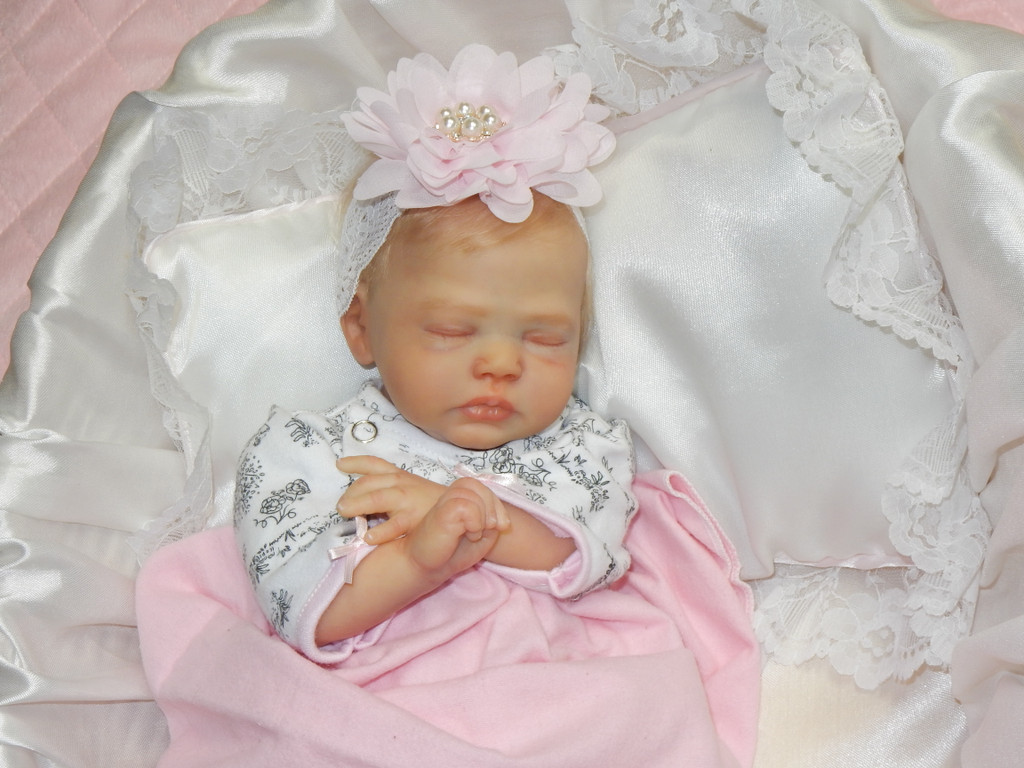 Zori Reborn Finished Baby Girl Collectors Doll sculpted by Dawn Murray McCleod