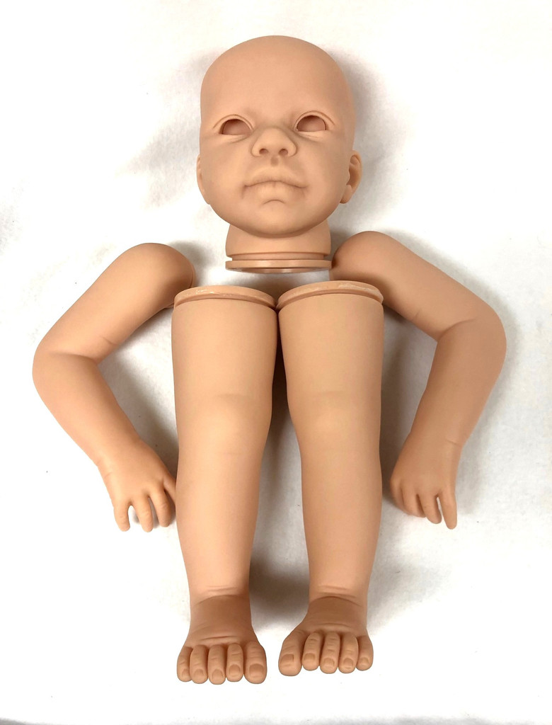 Andres Reborn Vinyl Doll Kit by Jannie De Lange 26"