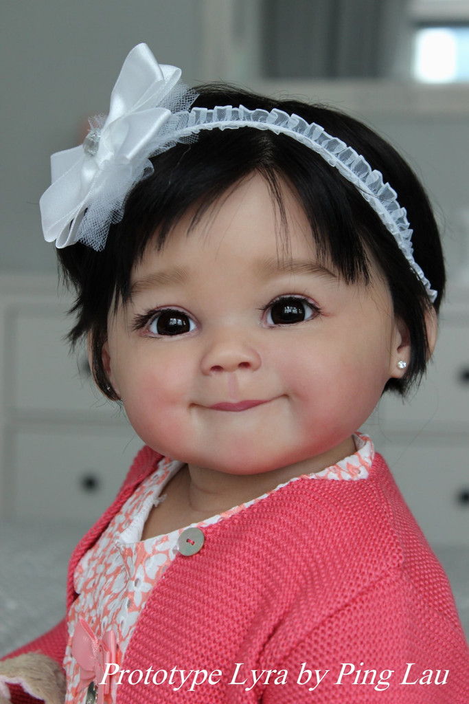 Lyra Reborn Vinyl Toddler Doll Kit by Ping Lau 