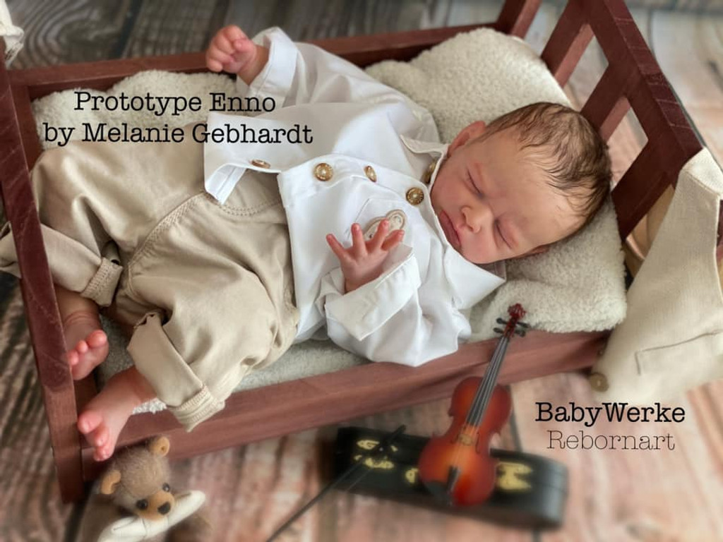 Mathilda Reborn Vinyl Doll Kit by Melanie Gebhardt