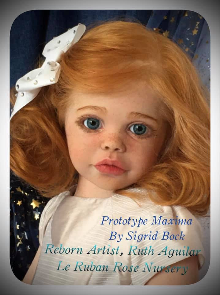 Maxima Reborn Toddler Vinyl Doll Kit by Sigrid Bock 32