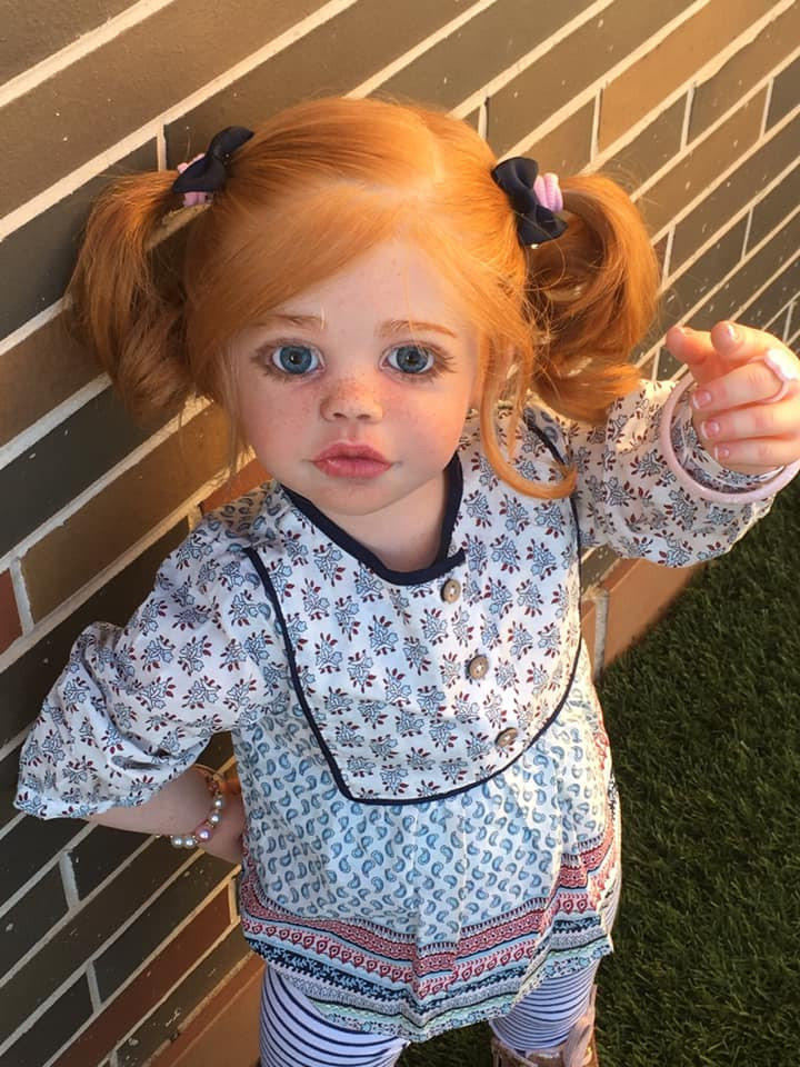 Maxima Reborn Toddler Vinyl Doll Kit by Sigrid Bock 32