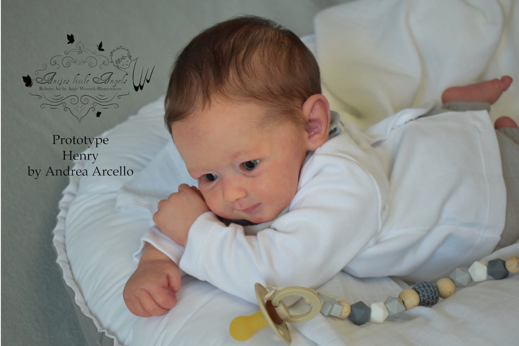 Prince Henry Limited Edition Reborn Vinyl Doll  by Andrea Arcello 20"