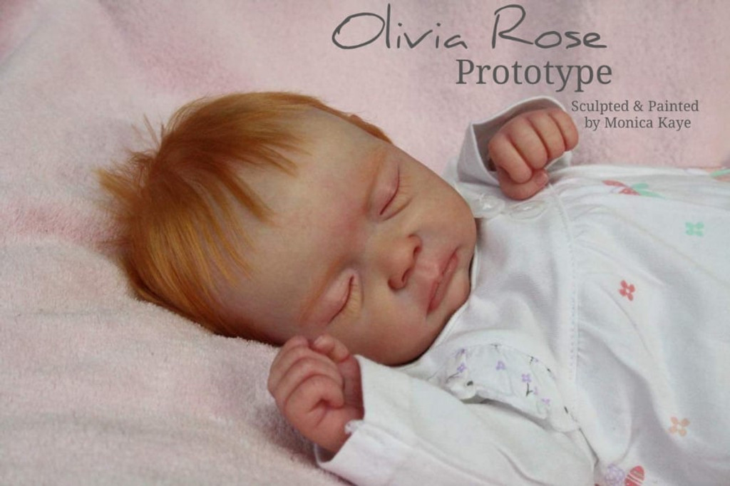 Olivia Rose Reborn Vinyl Doll Kit by Monica Kaye