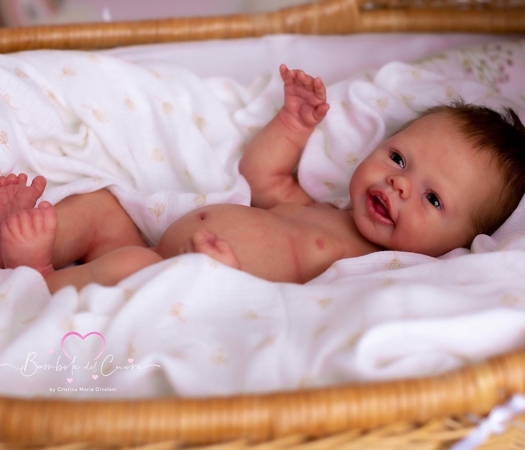 Blossom Limited Edition Reborn Vinyl Doll Kit by Andrea Arcello