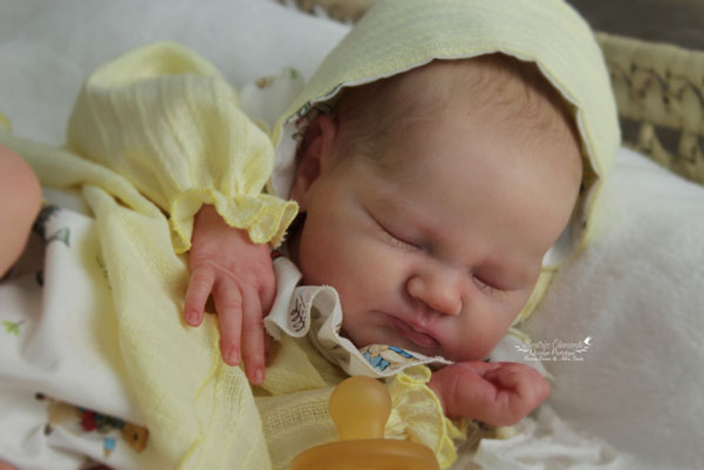 Quinlyn Reborn Vinyl Doll Kit by Adrie Stoete & Bonnie Brown 18"