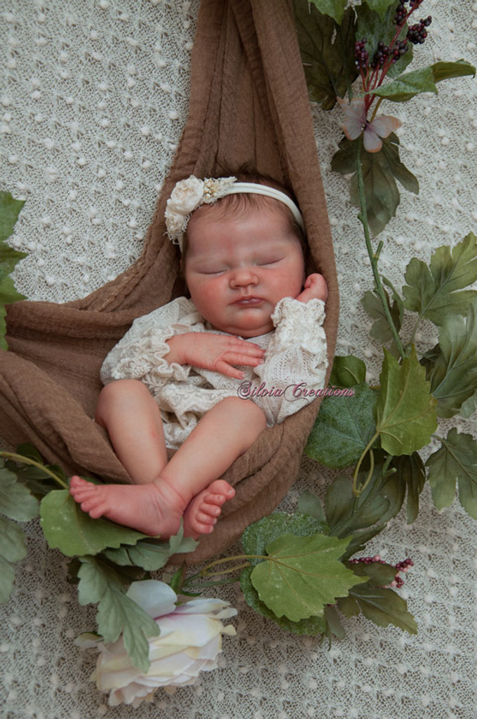Quinlyn Reborn Vinyl Doll Kit by Adrie Stoete & Bonnie Brown 18"