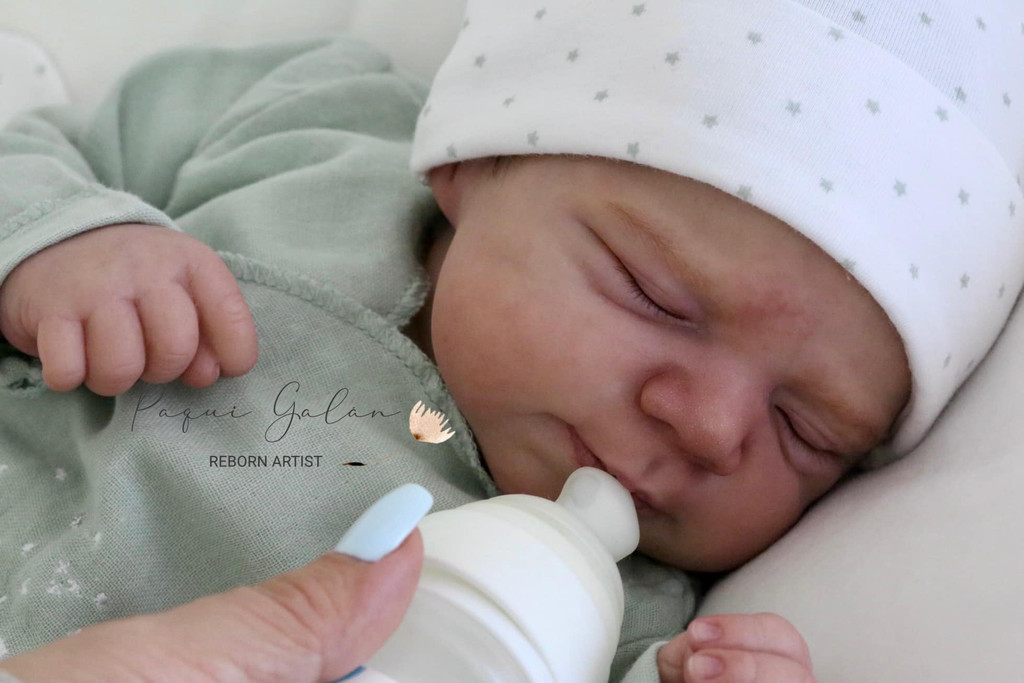 Pascale Reborn Vinyl Doll Kit by Joanna Kazmierzak