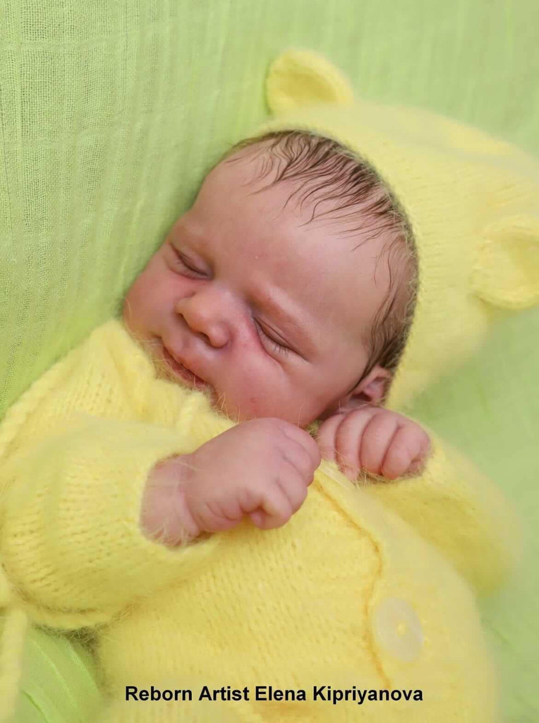 【リボーンドール】 PASCALE Pascale Reborn Vinyl Doll Kit by Joanna Kazmierzak