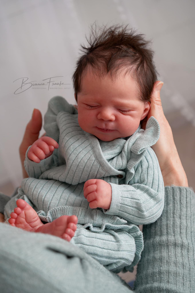 Pascale Reborn Vinyl Doll Kit by Joanna Kazmierzak