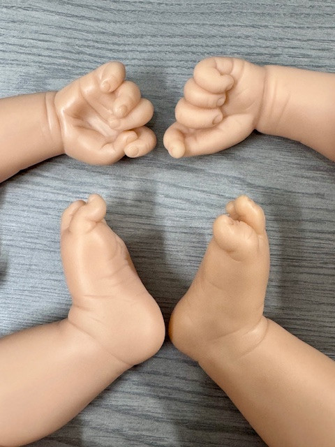 Sansa Reborn Vinyl Doll Kit by Ping Lau 20" - Updated Limbs