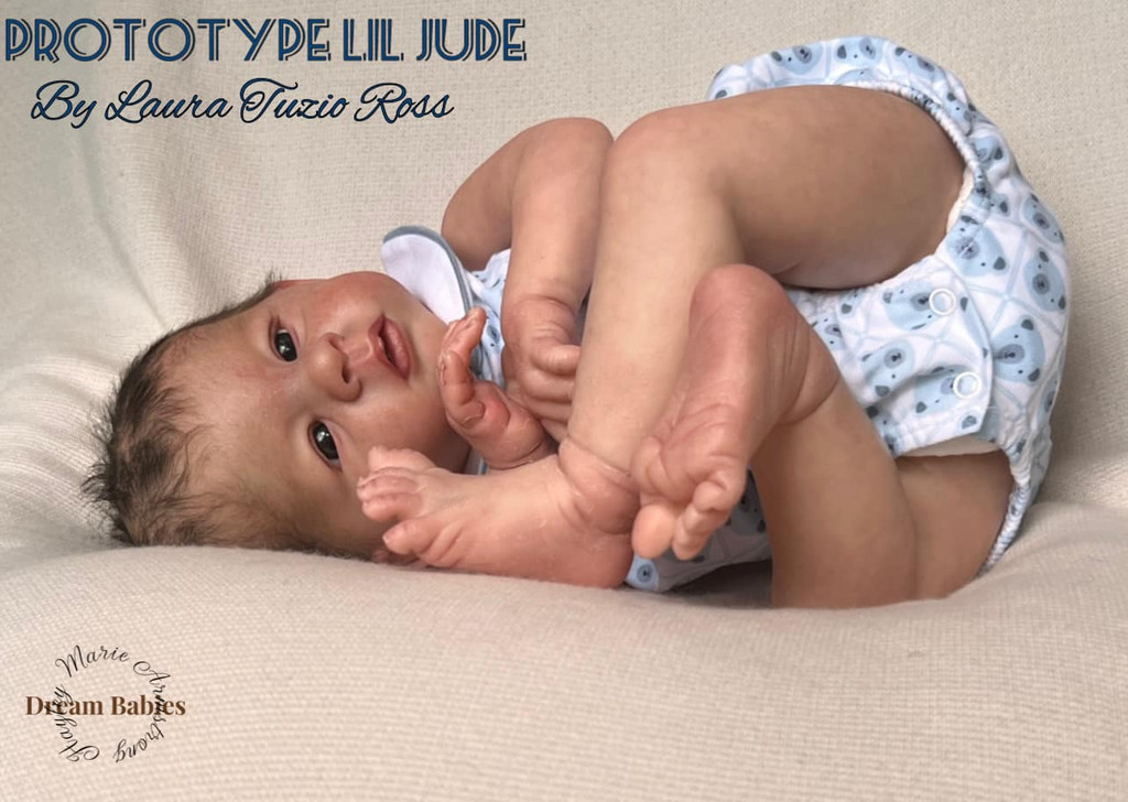 Lil Jude Reborn Vinyl Doll Kit by Laura Tuzio Ross