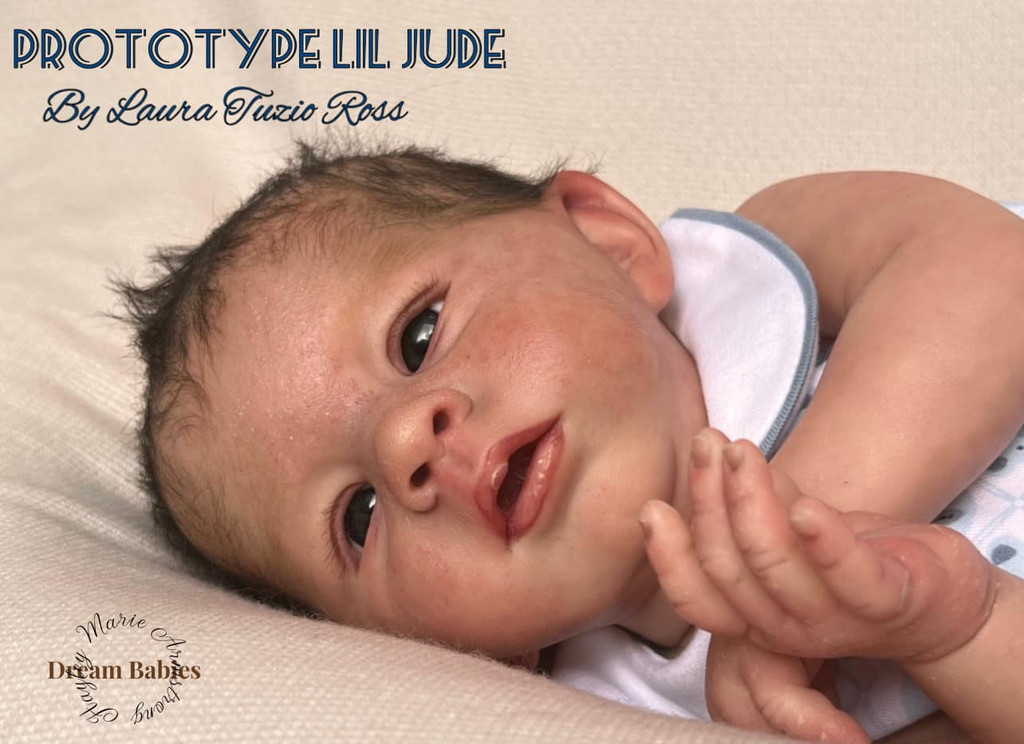 Lil Jude Reborn Vinyl Doll Kit by Laura Tuzio Ross