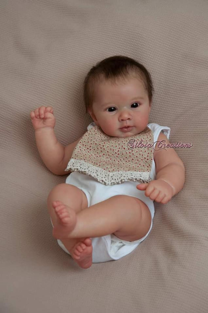 Piper Limited Edition Reborn Vinyl Doll Kit by Andrea Arcello 