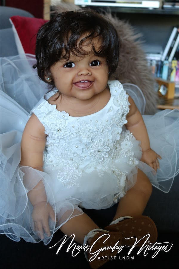 Devi Reborn Vinyl Toddler Doll Kit by Ping Lau 28 Inches