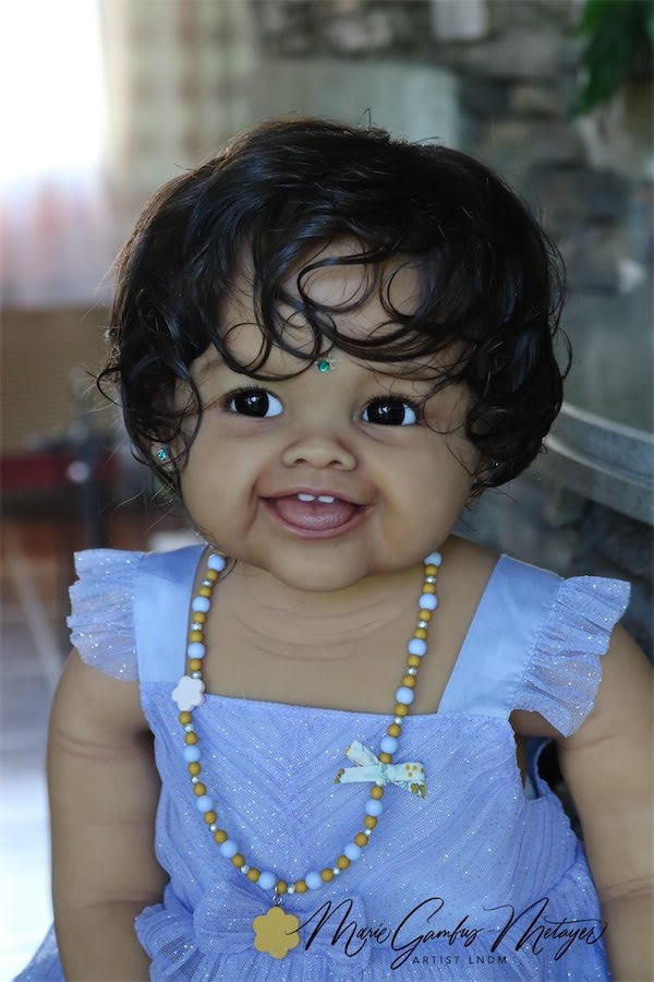 DEVI REBORN! デビリボ　ぬいぐるみマスコット Devi Reborn Vinyl Toddler Doll Kit by Ping Lau 28 Inches