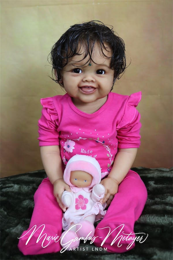 DEVI REBORN! デビリボ　ぬいぐるみマスコット Devi Reborn Vinyl Toddler Doll Kit by Ping Lau 28 Inches
