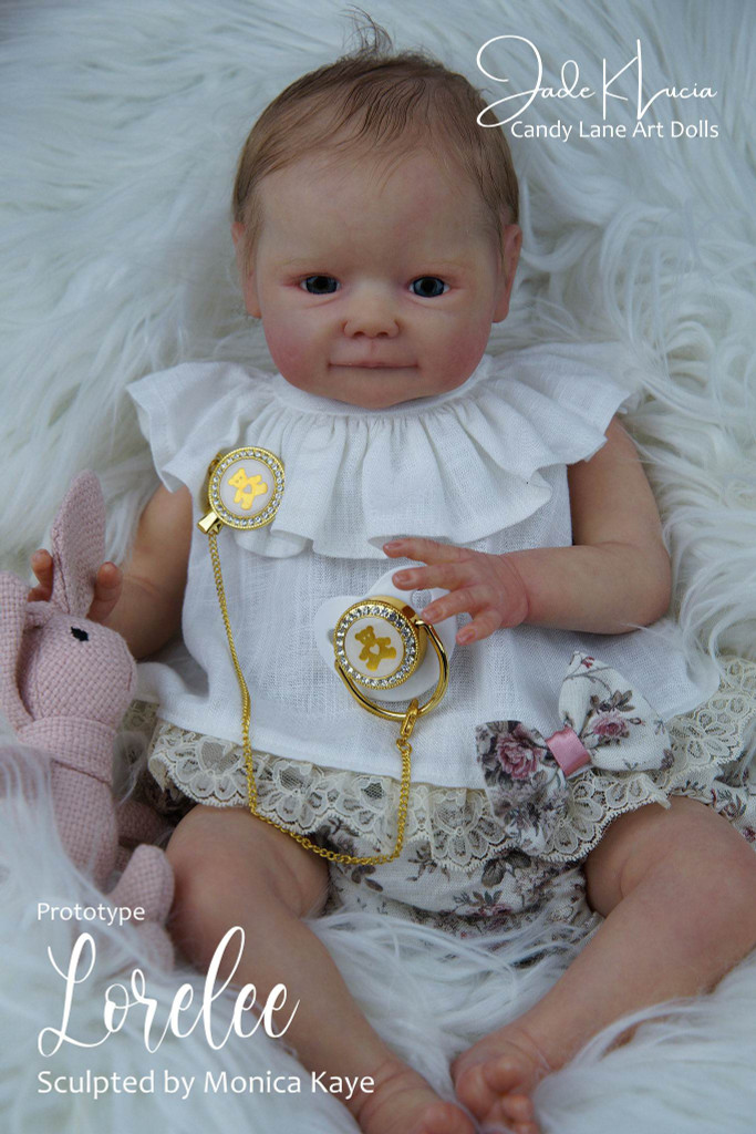 Lorelee Reborn Vinyl Doll Kit by Monica Kaye