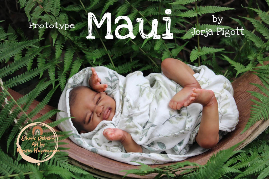 Maui Reborn Vinyl Doll Kit by Jorja Pigott