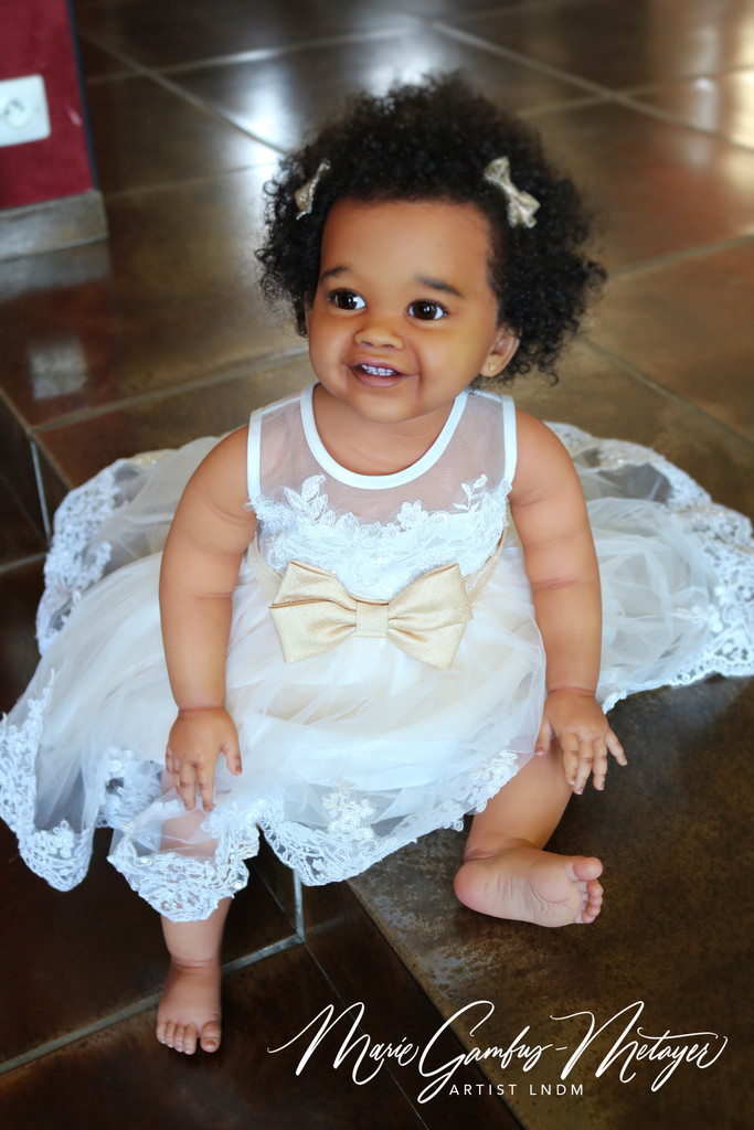 Jameelah Reborn Vinyl Toddler Doll Kit by Ping Lau Limited