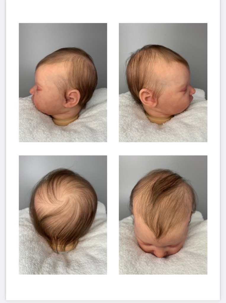 Rooting hair on sales reborn dolls