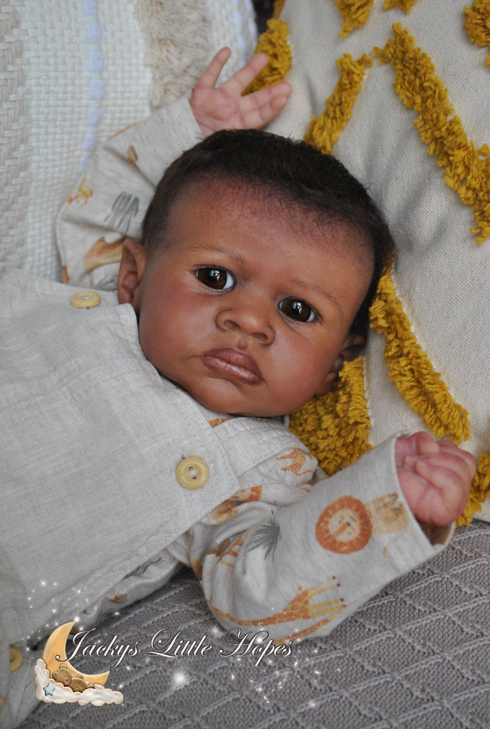 re:born！ Jamo Reborn Vinyl Doll Kit by Melanie Gebhardt