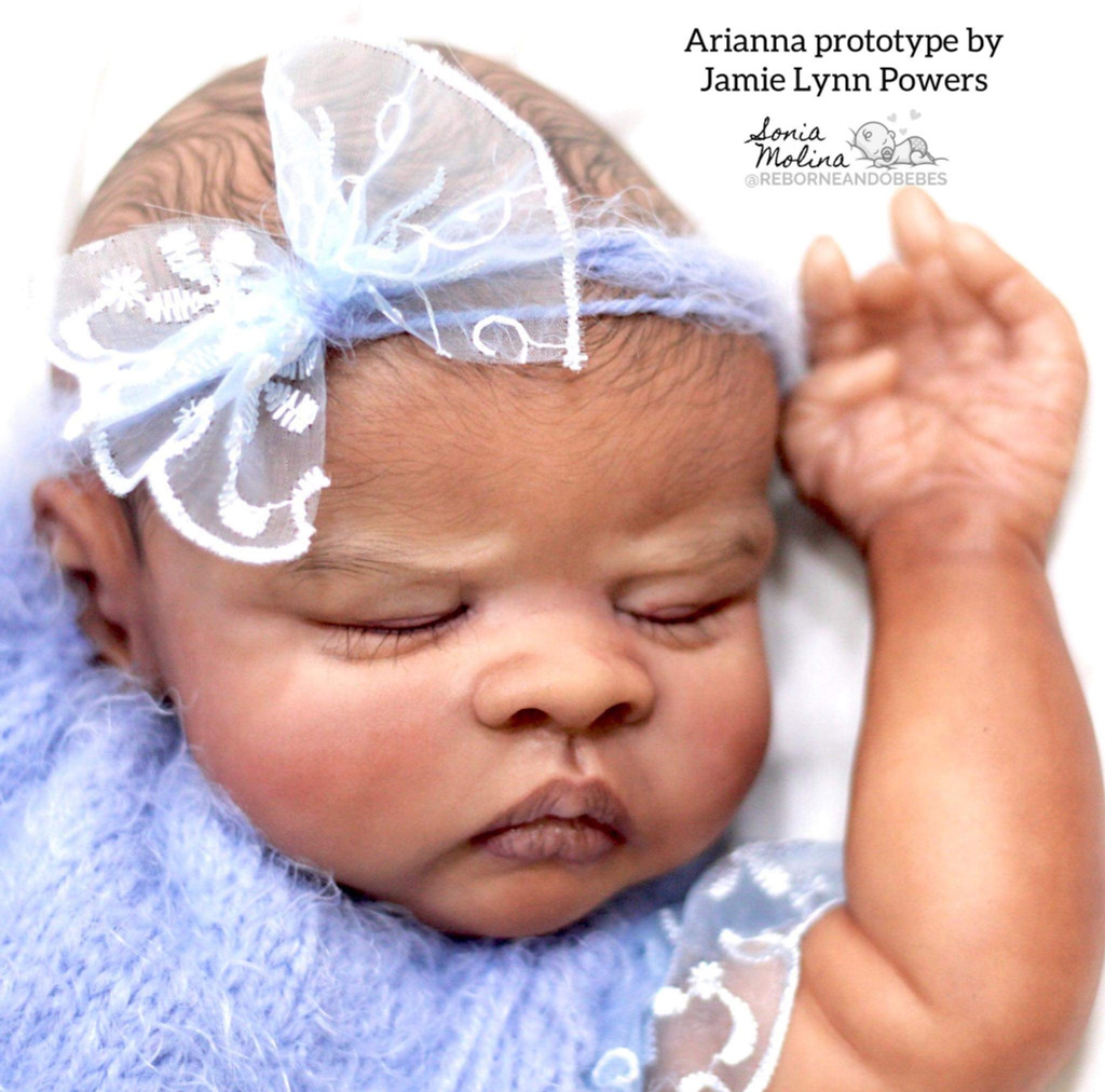 Arianna Reborn Vinyl Doll Kit by Jamie Lynn Powers 