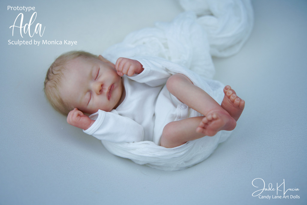 Ada Reborn Vinyl Doll Kit by Monica Kaye Small Limited Edition Irresistables Exclusive!