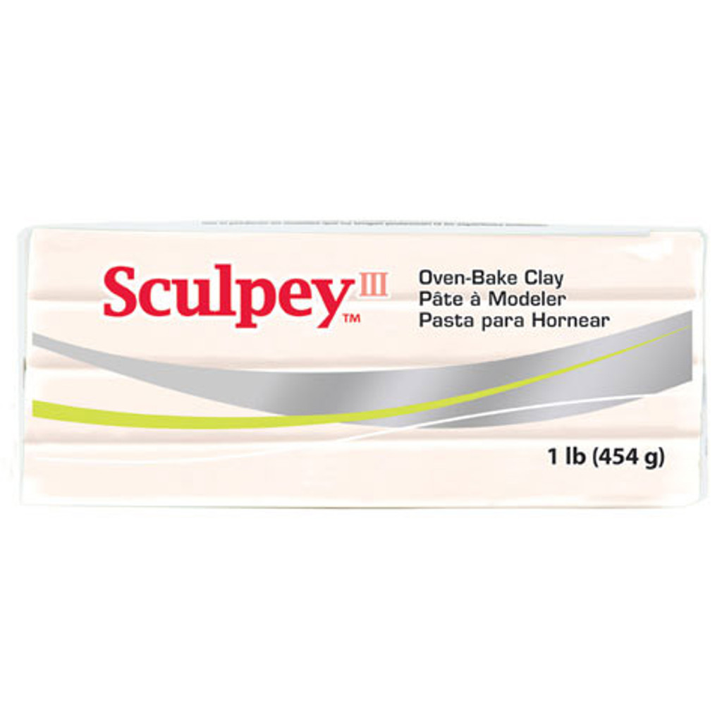 SUPER SCULPEY MODEL CLAY 1LB.FLESH 