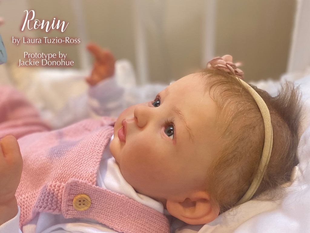 Ronin by Laura Tuzio Ross - Reborn Vinyl Doll Kit 23 Inches
