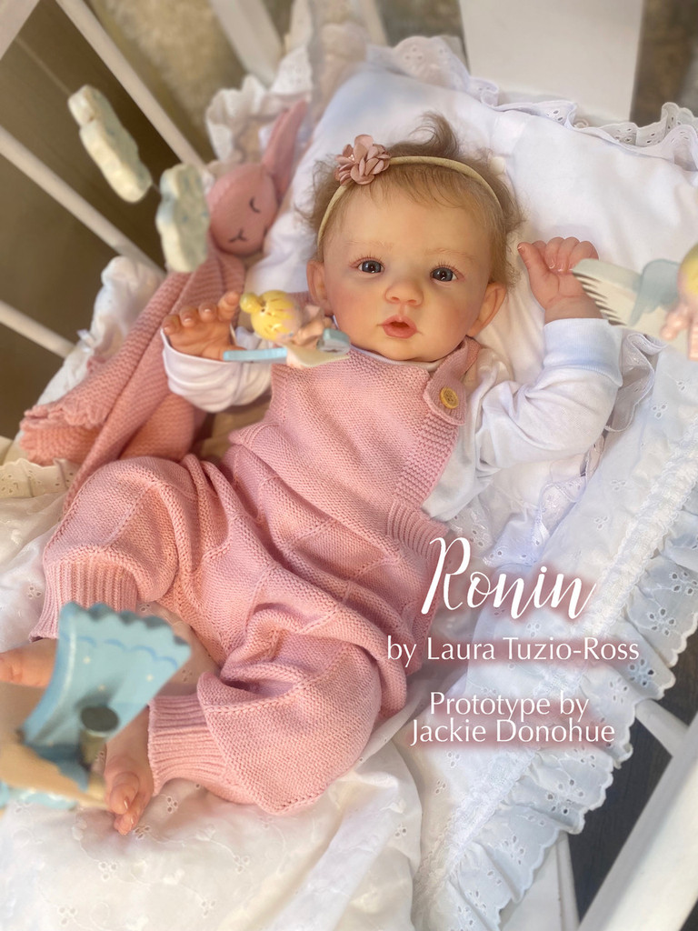 Ronin by Laura Tuzio Ross - Reborn Vinyl Doll Kit 23 Inches