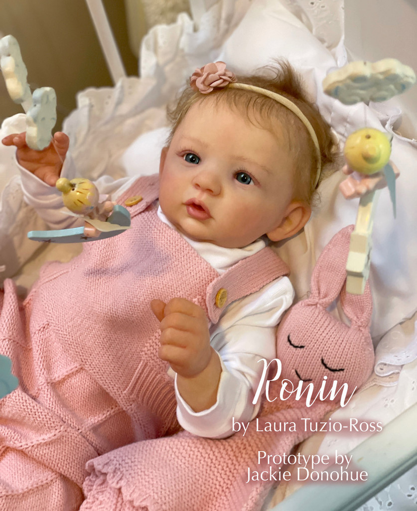 Ronin by Laura Tuzio Ross - Reborn Vinyl Doll Kit 23 Inches